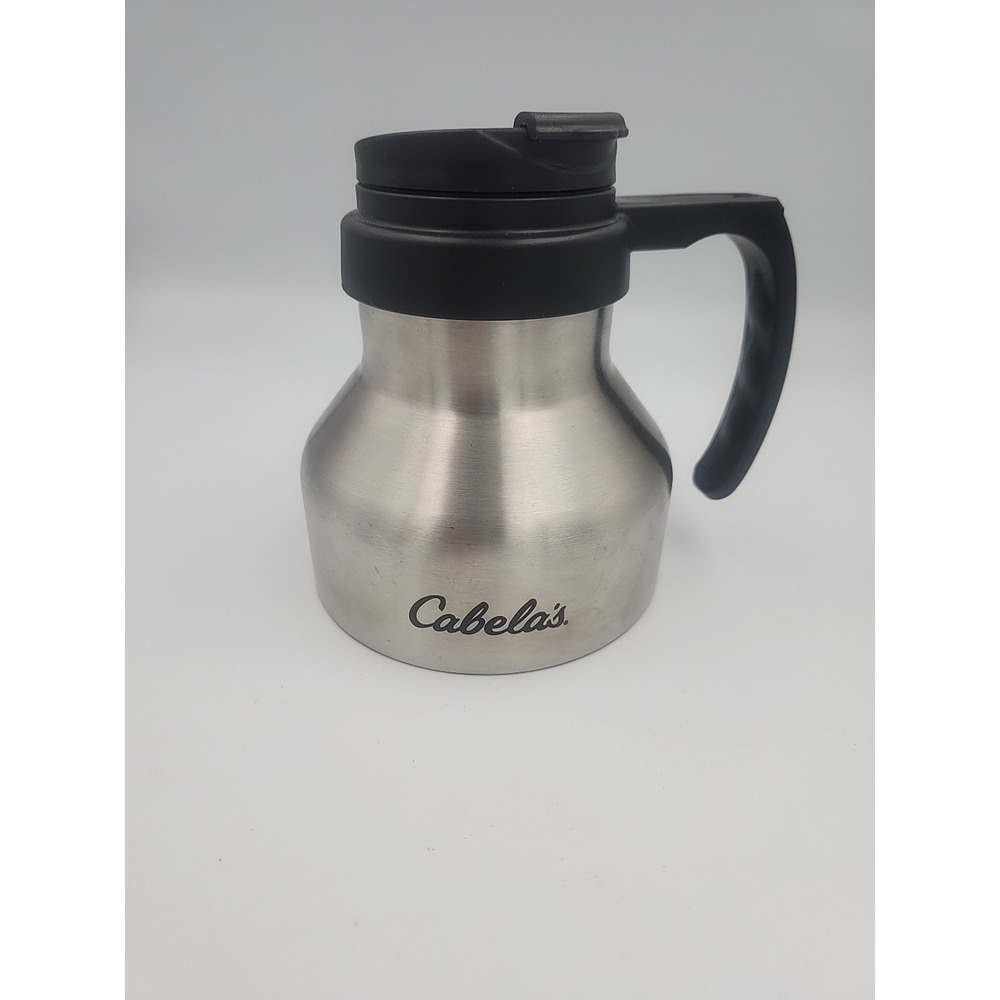 Cabela's Wide-Bottom Stainless Steel Travel Mug